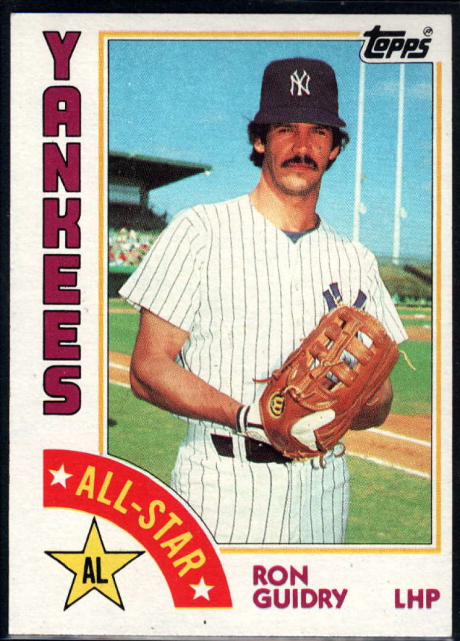  1986 Topps Baseball #721 Ron Guidry New York Yankees