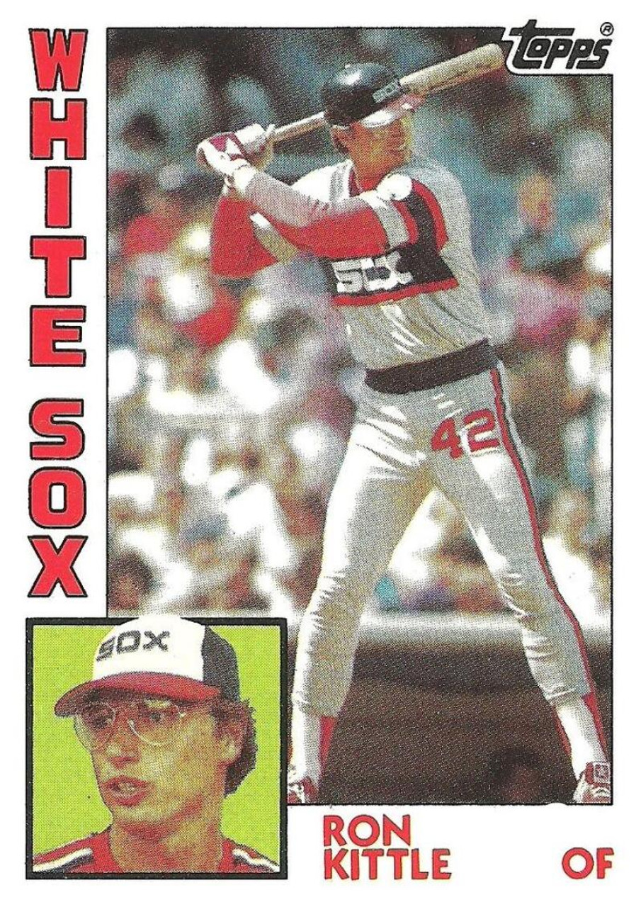 1984 Fleer Ron Kittle Chicago White Sox #64