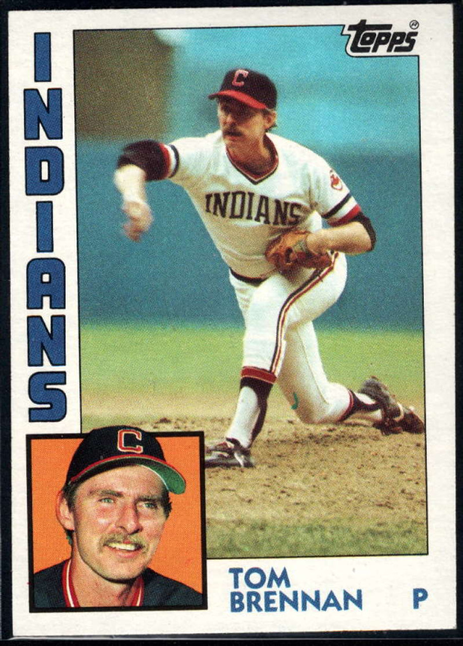 1984 Topps #662 Tom Brennan VG Cleveland Indians - Under the Radar Sports