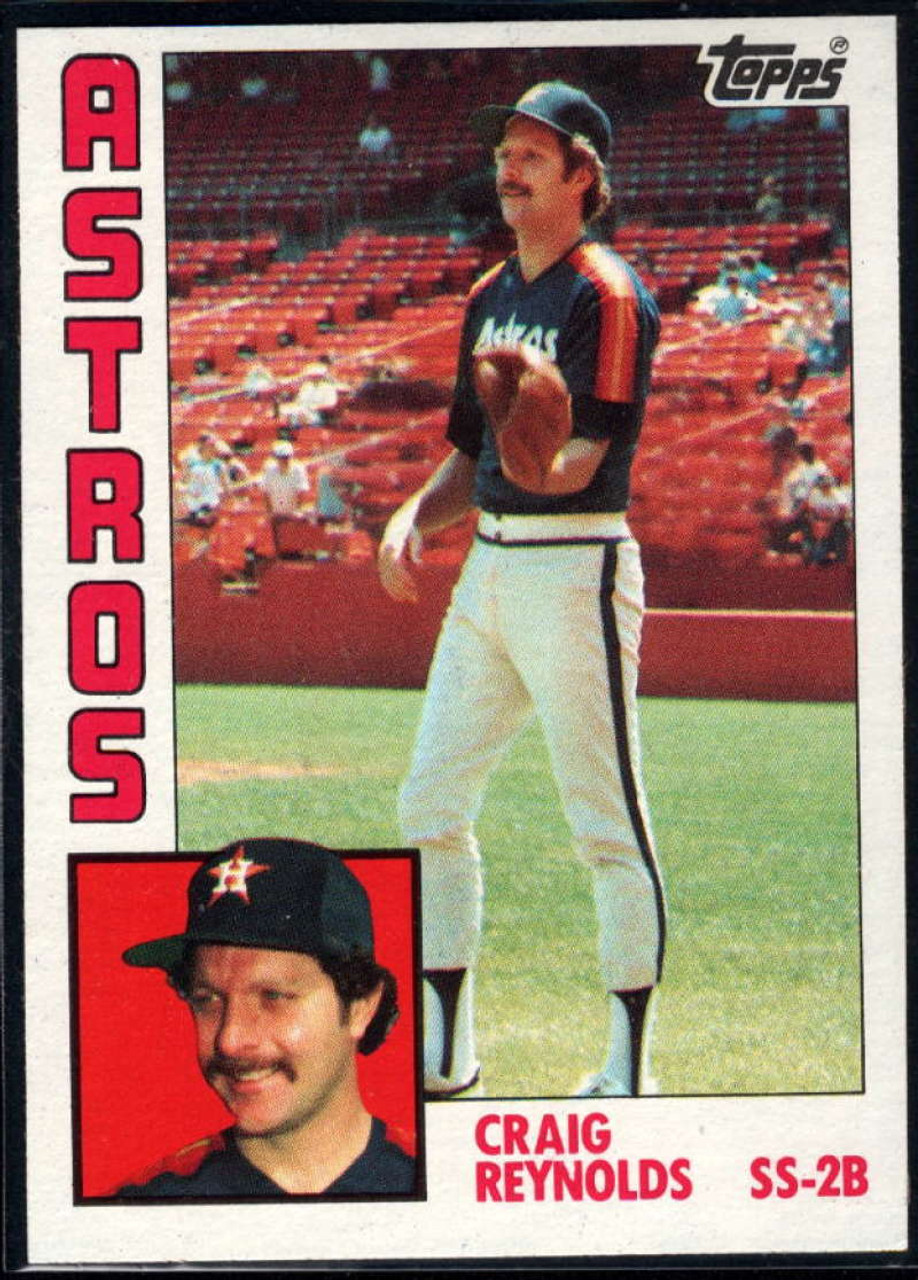 Craig Reynolds  Houston astros baseball, Astros baseball, Houston