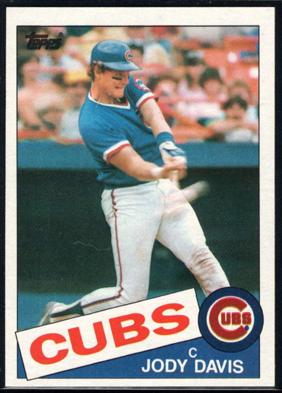 1985 Fleer #54 Jody Davis VG Chicago Cubs