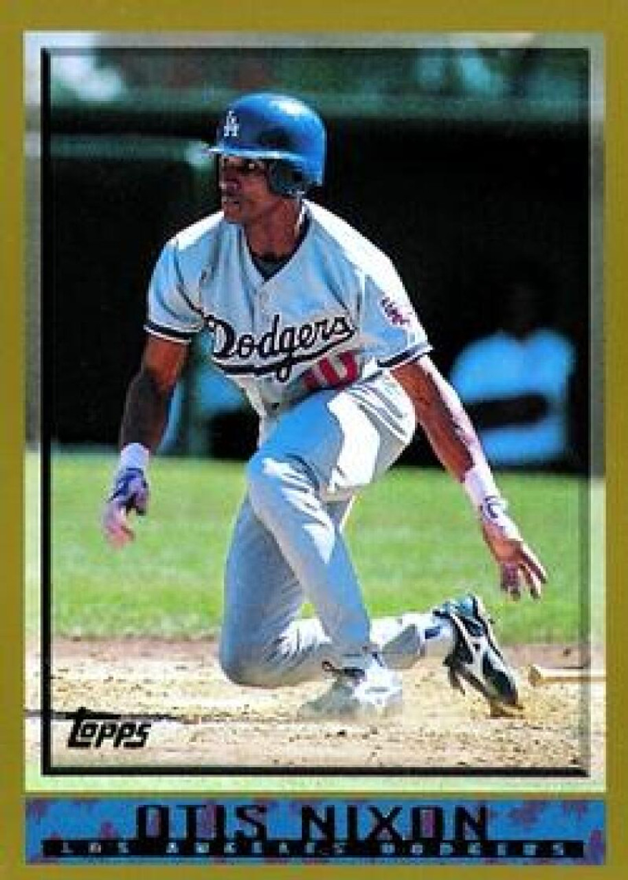 1998 Topps #392 Otis Nixon VG Los Angeles Dodgers - Under the Radar Sports