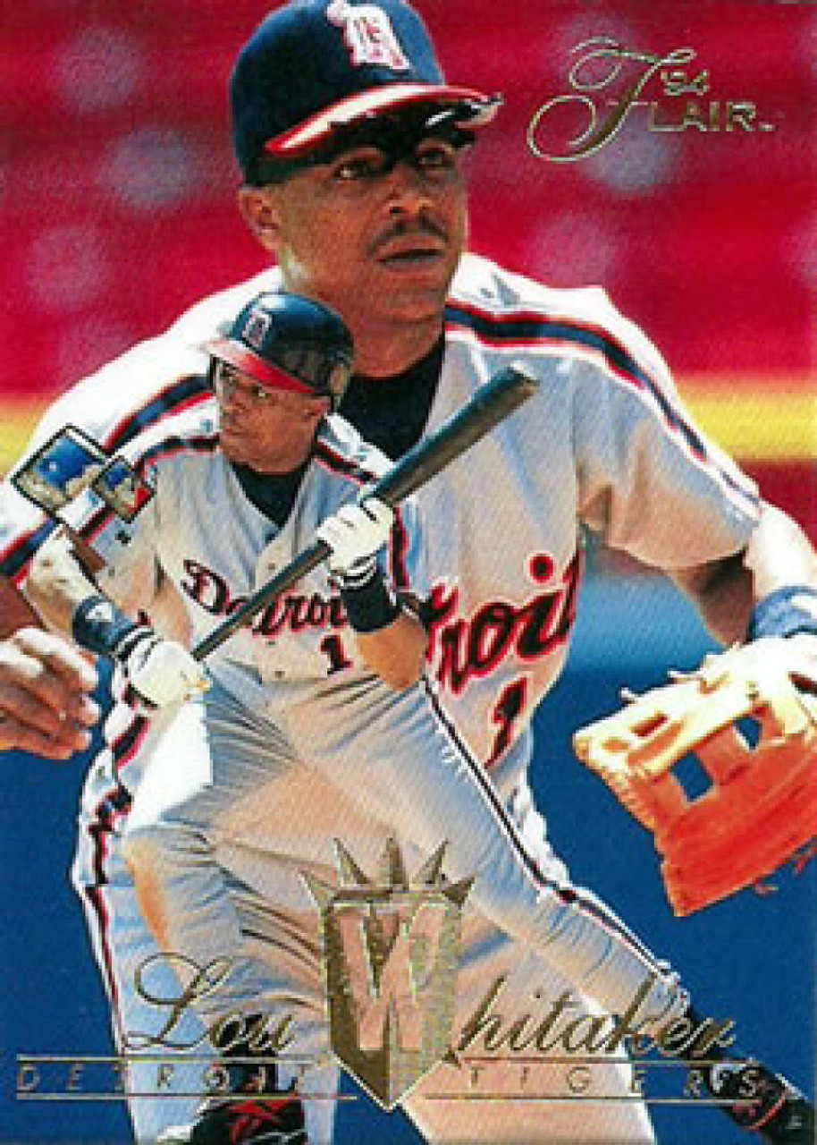 1989 Topps Lou Whitaker Detroit Tigers Baseball Card
