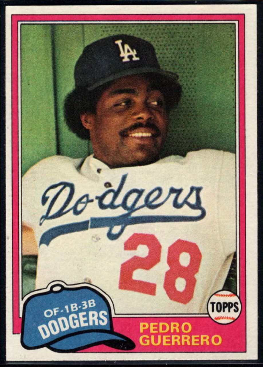 1987 Topps #360 Pedro Guerrero NM-MT Los Angeles Dodgers - Under