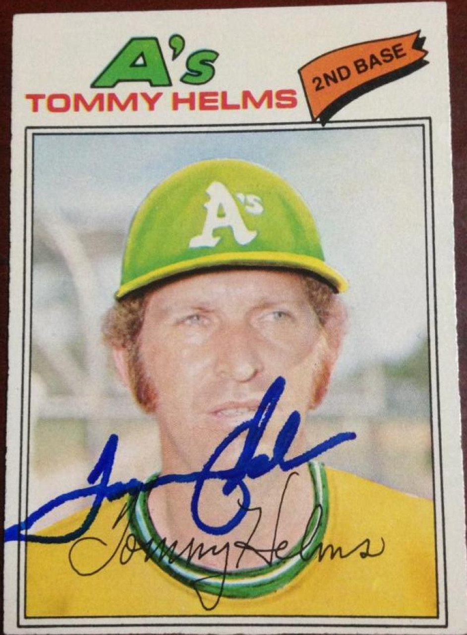 Tommy Helms 1965 Topps Rookie Signed Autographed Card #243