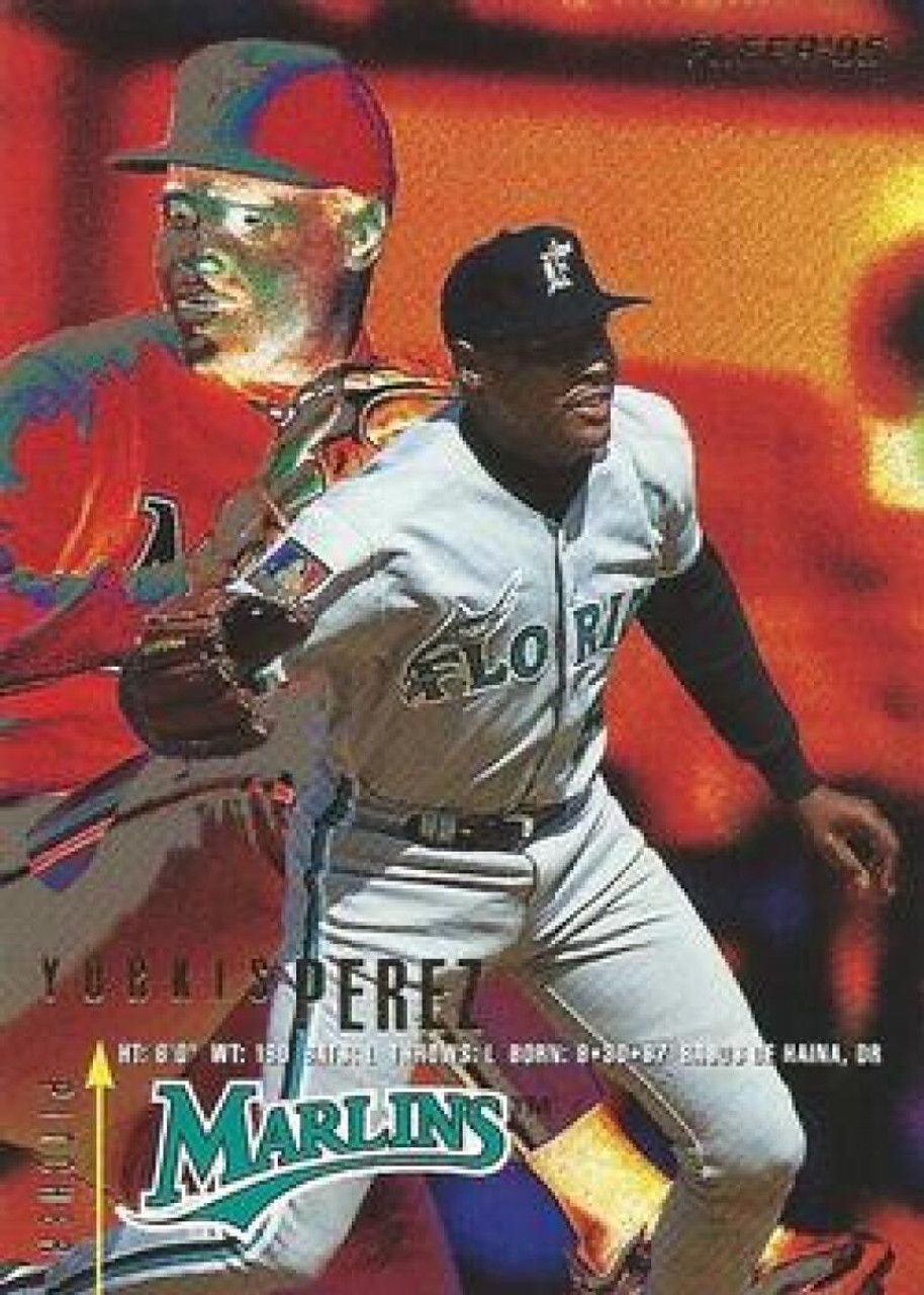 1995 Fleer #339 Yorkis Perez VG Florida Marlins - Under the Radar Sports