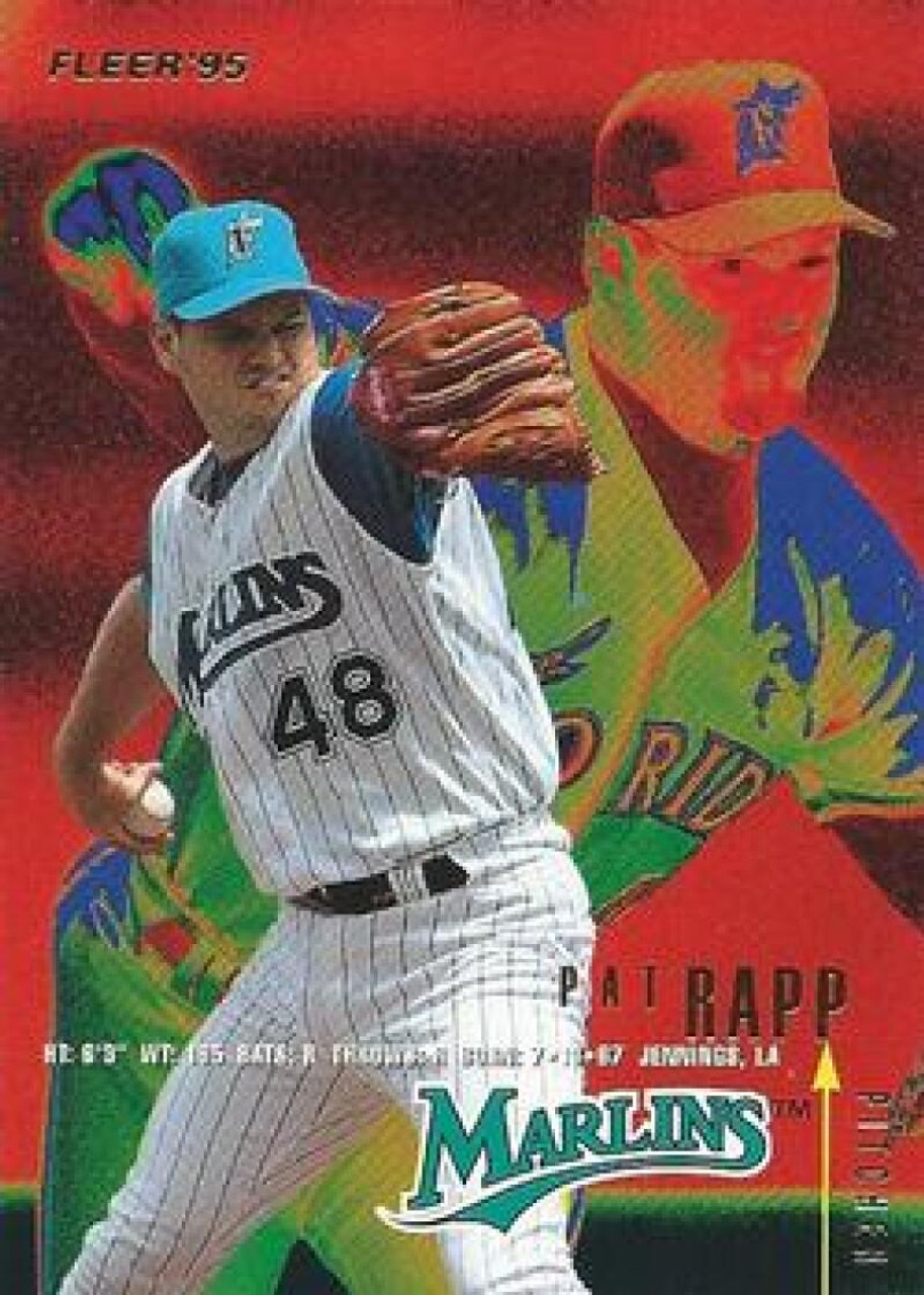Rick Renteria autographed baseball card (Florida Marlins) 1995 Topps #340