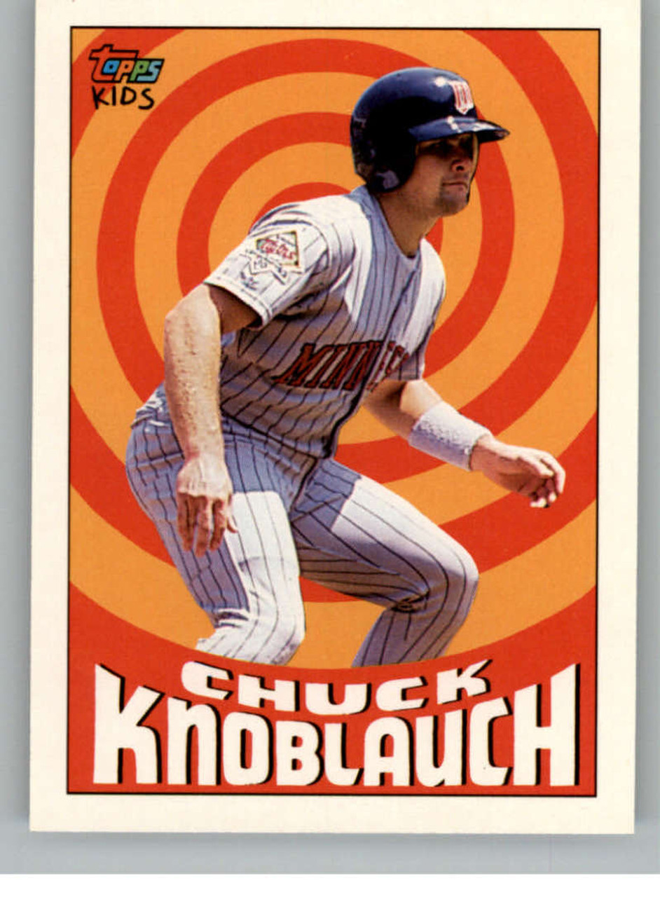  1992 Topps Baseball #23 Chuck Knoblauch Minnesota