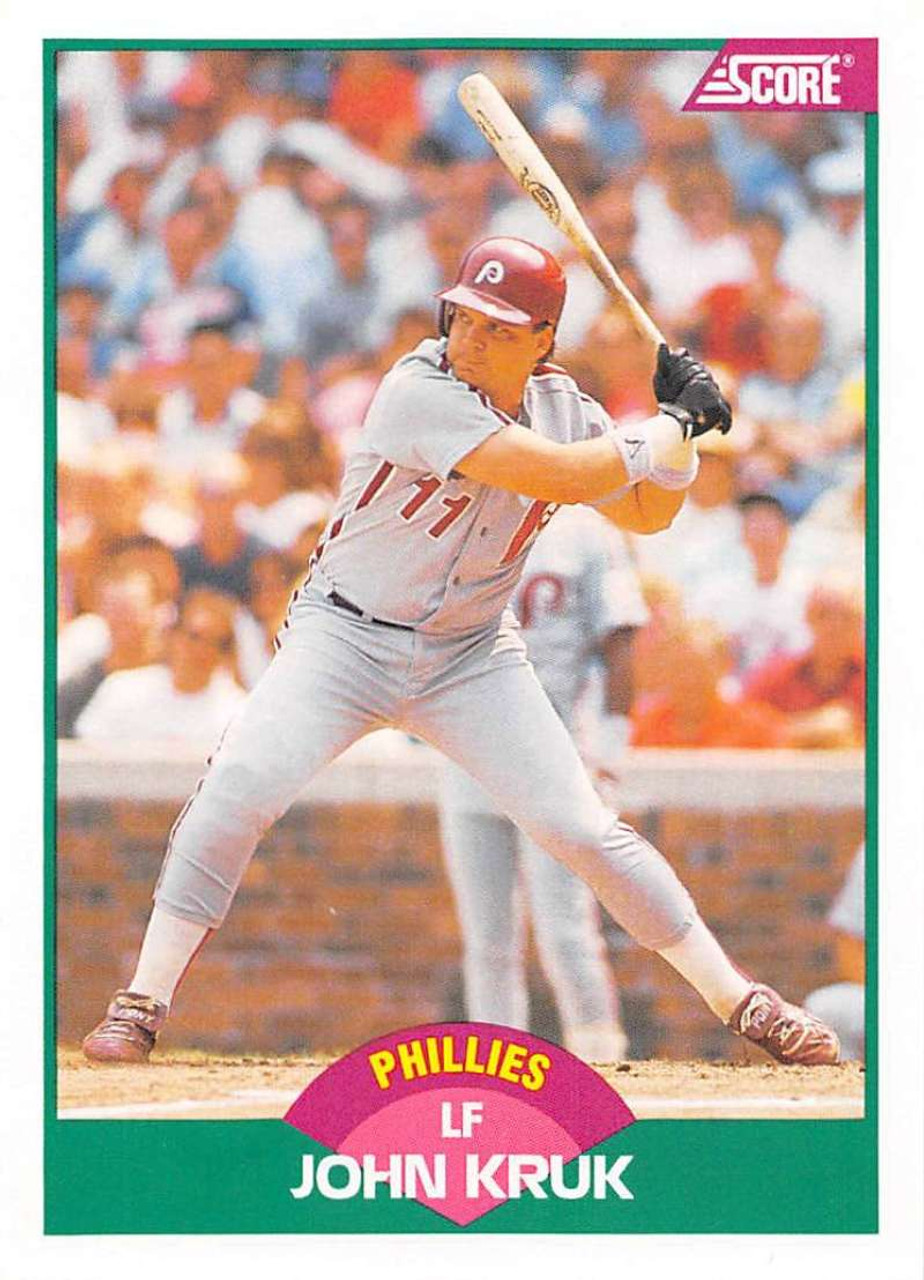 MLB - John Kruk 1994 Donruss & 1994 Fleer Baseball - Phillies
