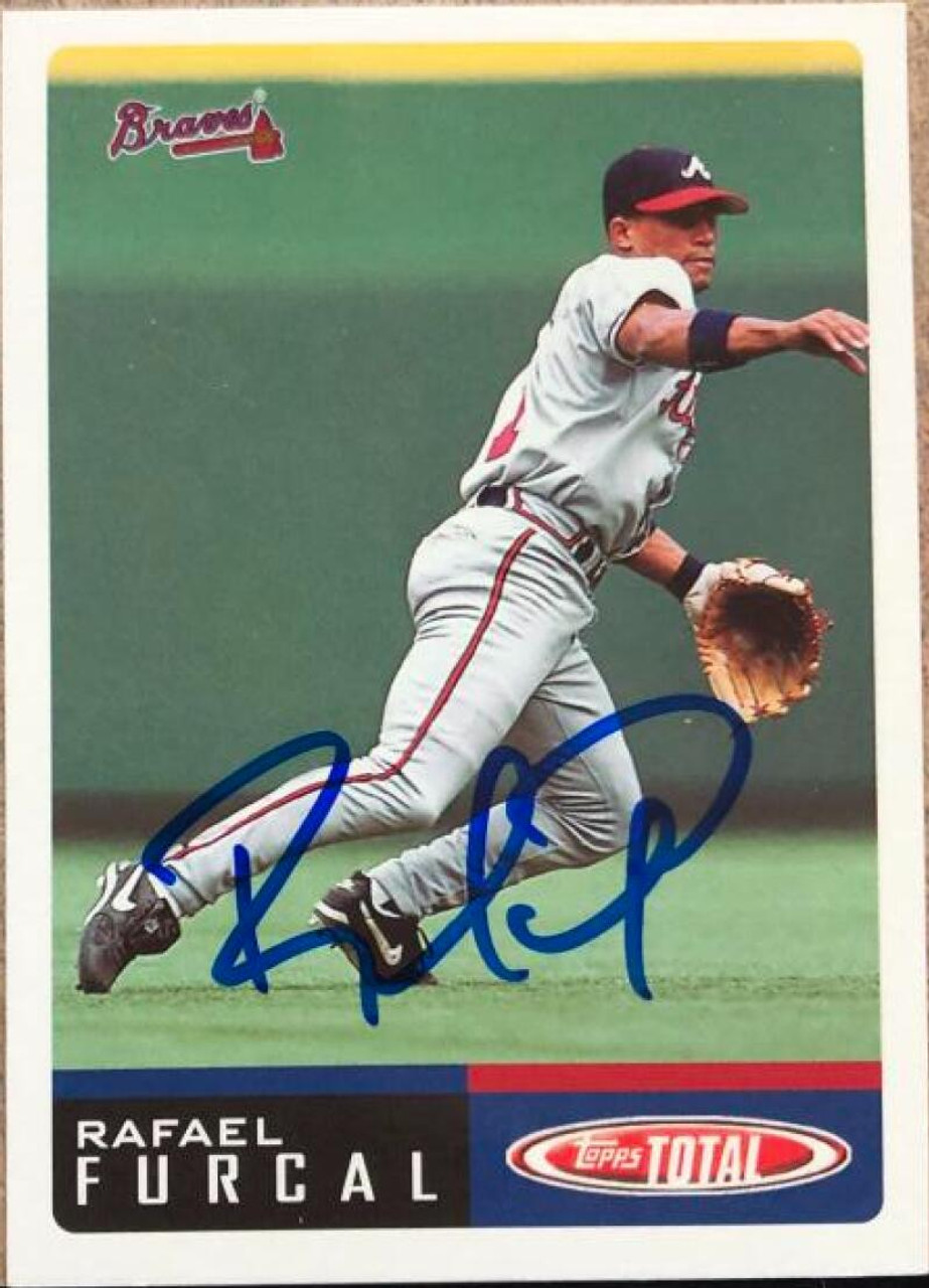 Signed Rafael Furcal Photo