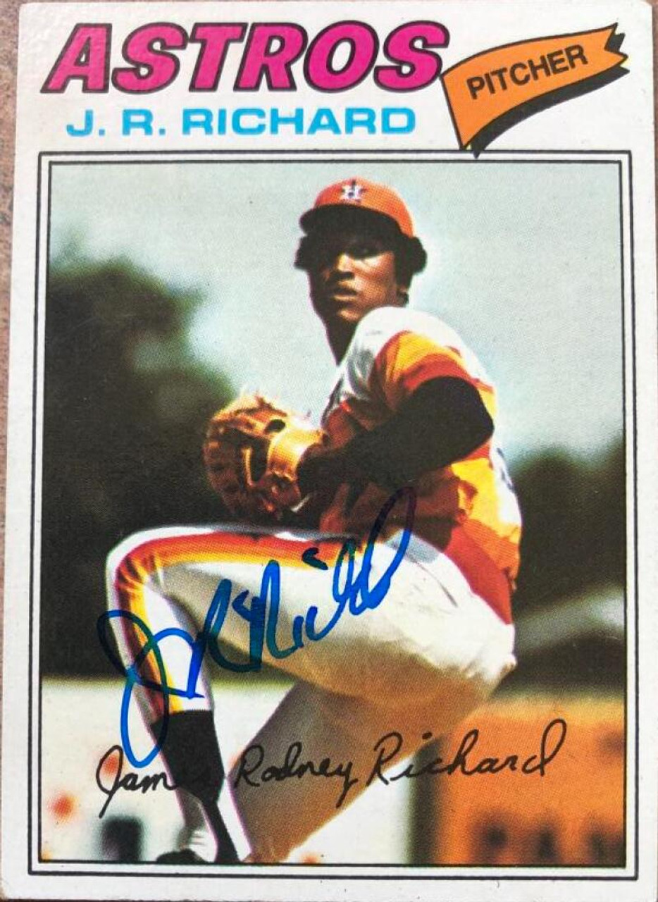  1976 Topps Baseball Card #625 J.R. Richard