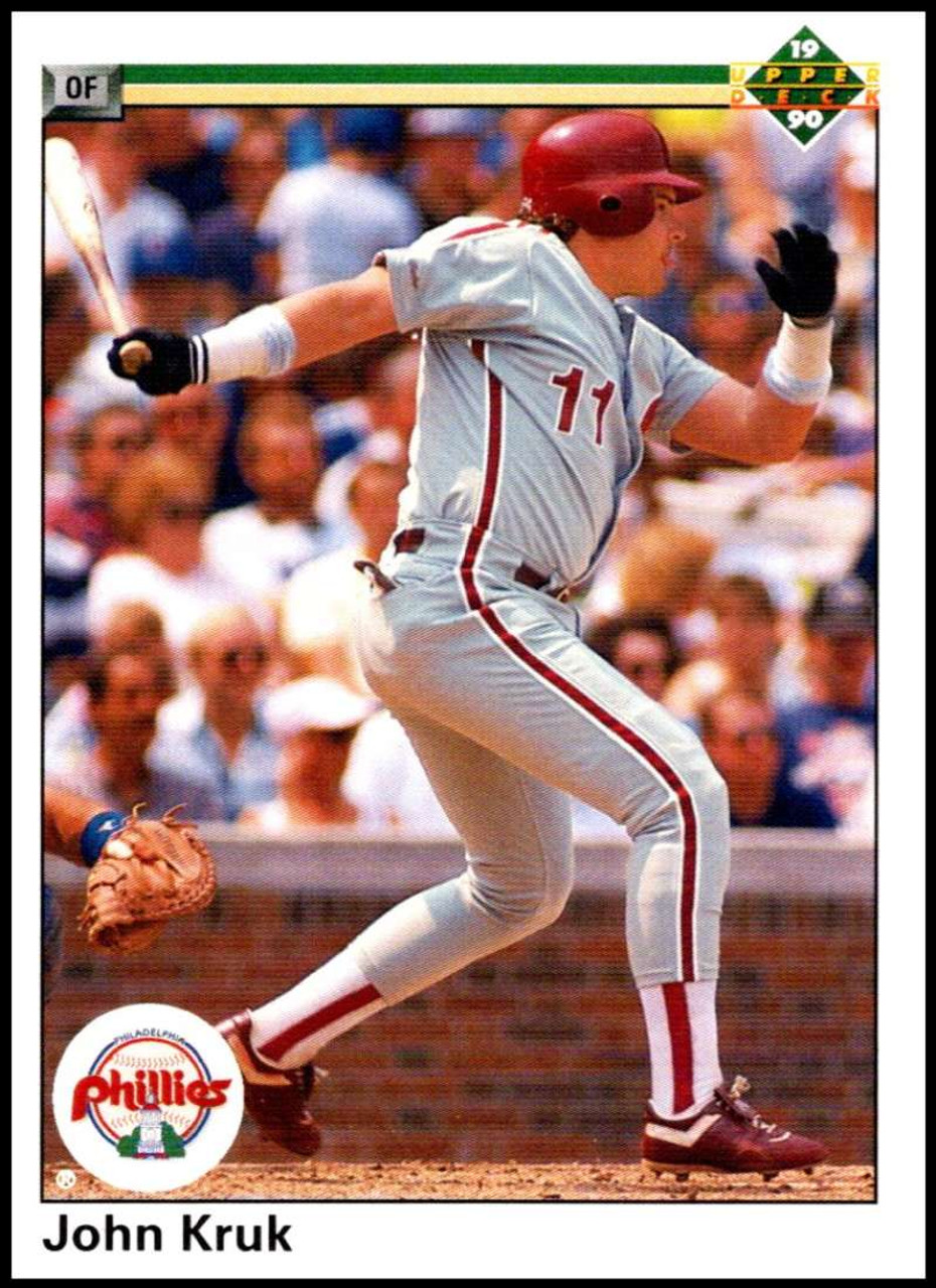 1990 Upper Deck #668 John Kruk VG Philadelphia Phillies - Under the Radar  Sports