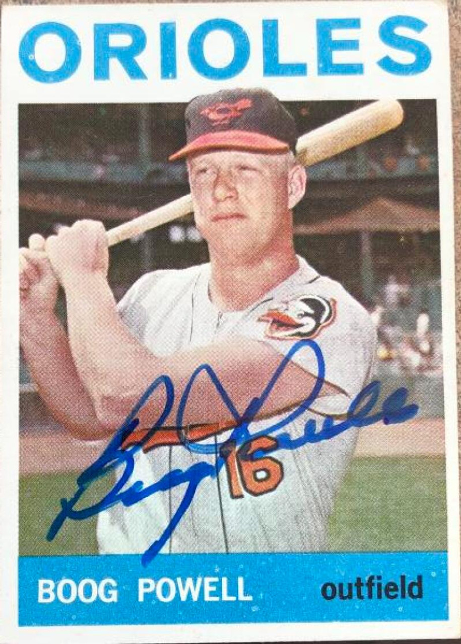 Boog Powell Autographed 1964 Topps #89 - Under the Radar Sports