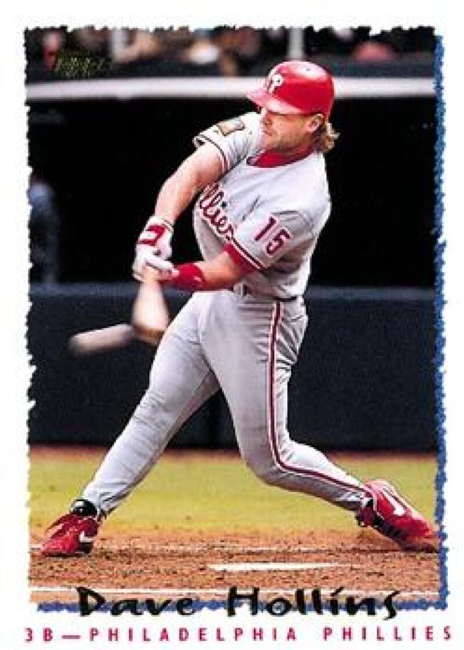 Dave Hollins Signed 1993 Upper Deck Baseball Card - Philadelphia Phillies