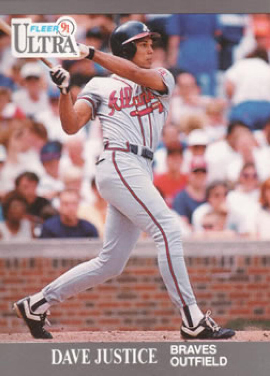 1991 Topps #329 David Justice UER VG Atlanta Braves - Under the Radar Sports