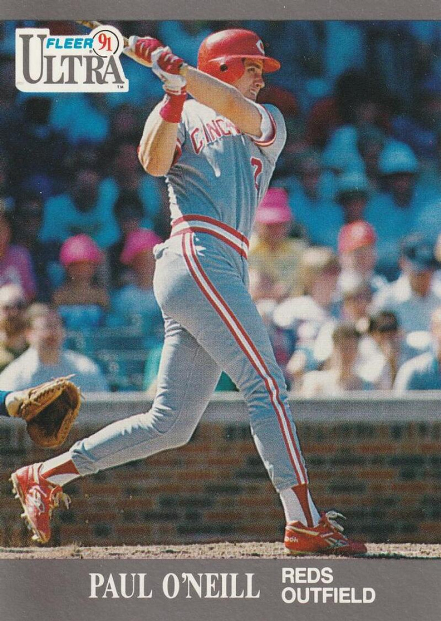  1991 Ultra #100 Paul O'Neill NM-MT Cincinnati Reds Baseball :  Collectibles & Fine Art