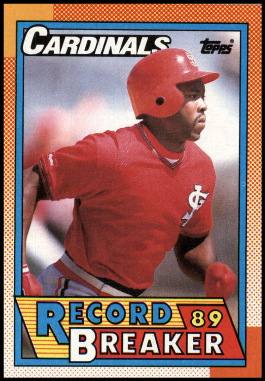 1990 Topps #6 Vince Coleman RB VG St. Louis Cardinals - Under the Radar  Sports