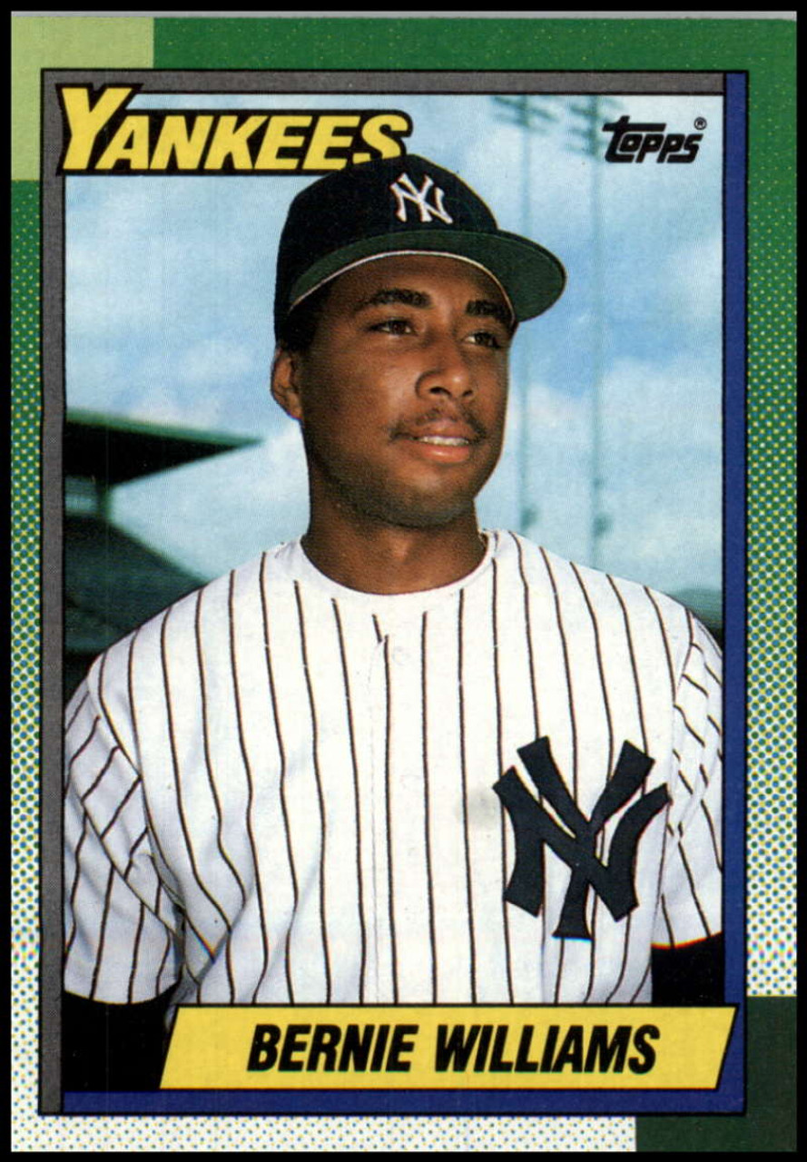 1990 Donruss #689 Bernie Williams NM-MT RC Rookie New York Yankees