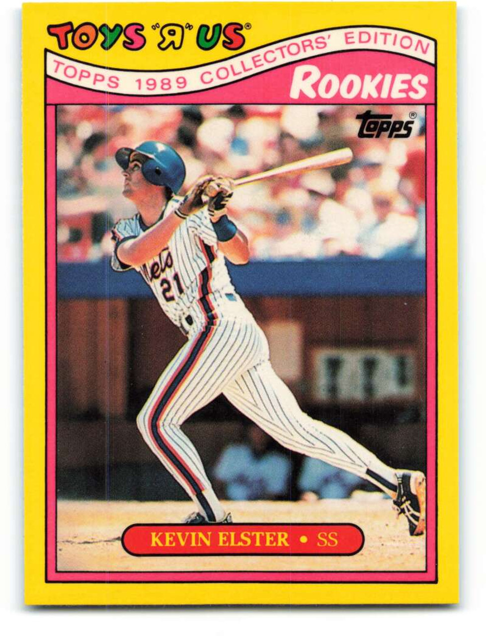  1989 Topps # 356 Kevin Elster New York Mets (Baseball