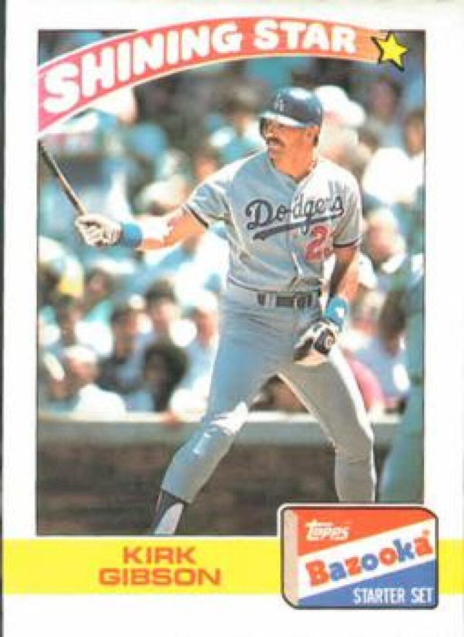  1989 Topps Baseball #340 Kirk Gibson Los Angeles