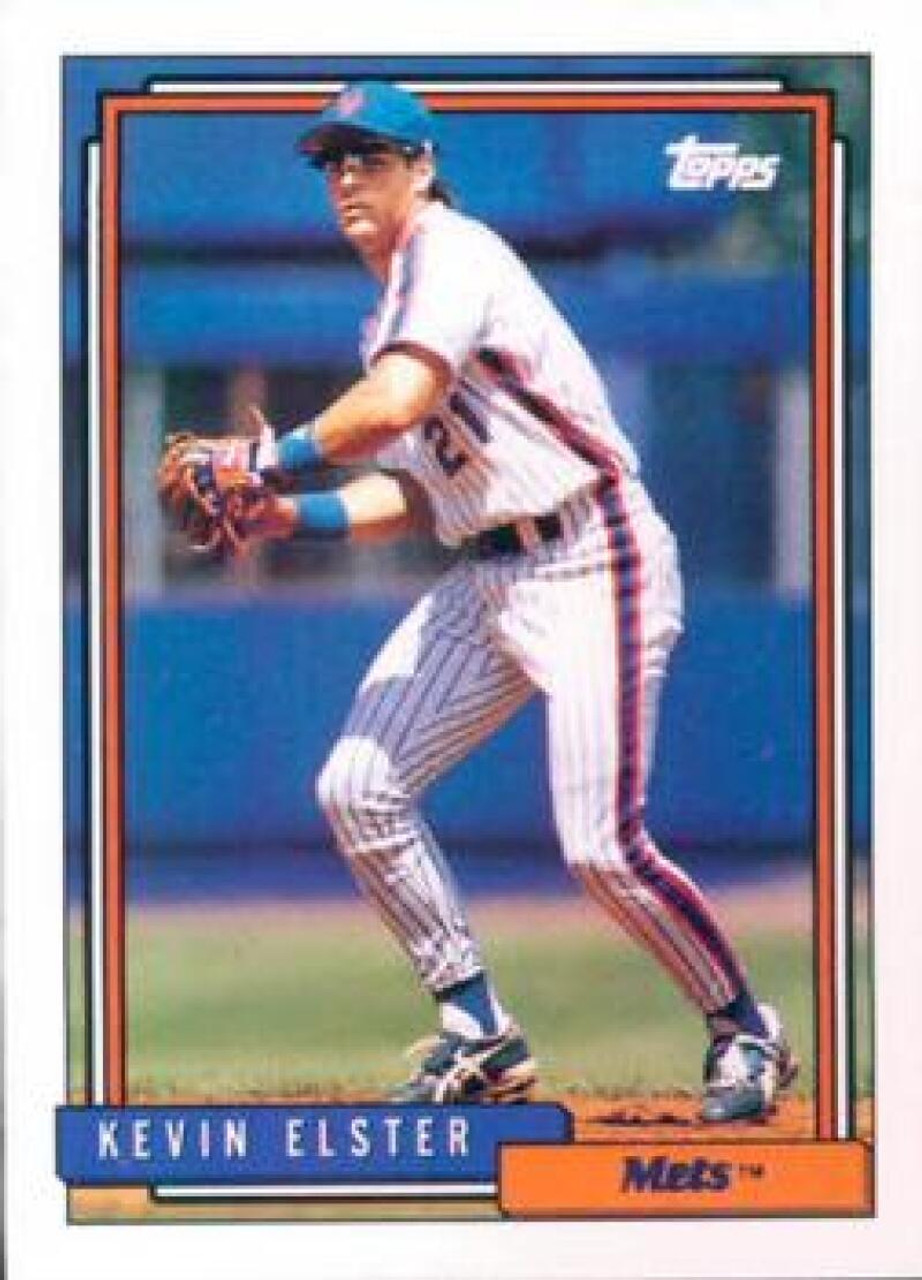 1992 Upper Deck #385 Kevin Elster VG New York Mets