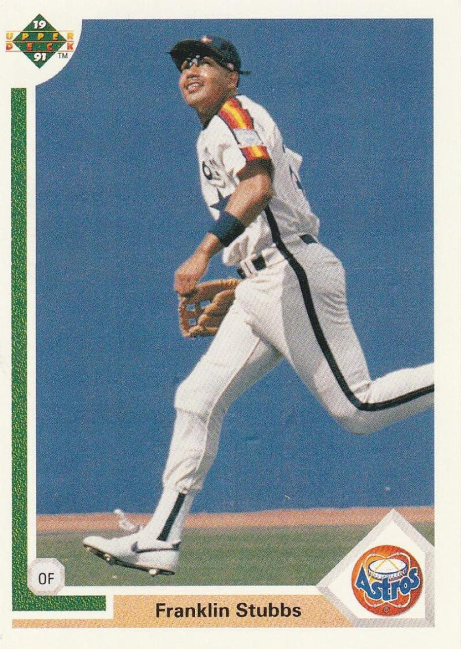 1991 Upper Deck #168 Franklin Stubbs VG Houston Astros - Under the Radar  Sports