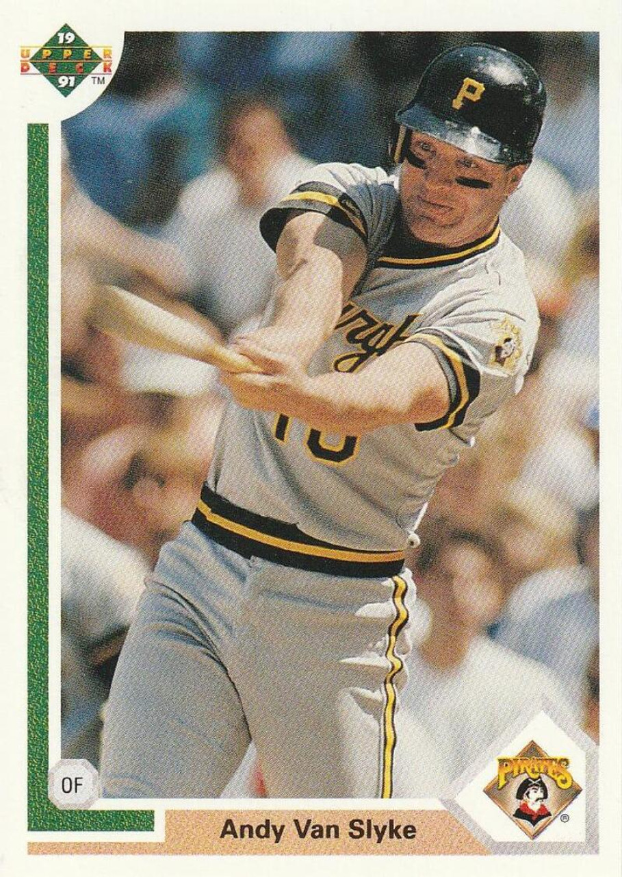 1991 Upper Deck #256 Andy Van Slyke VG Pittsburgh Pirates - Under the Radar  Sports