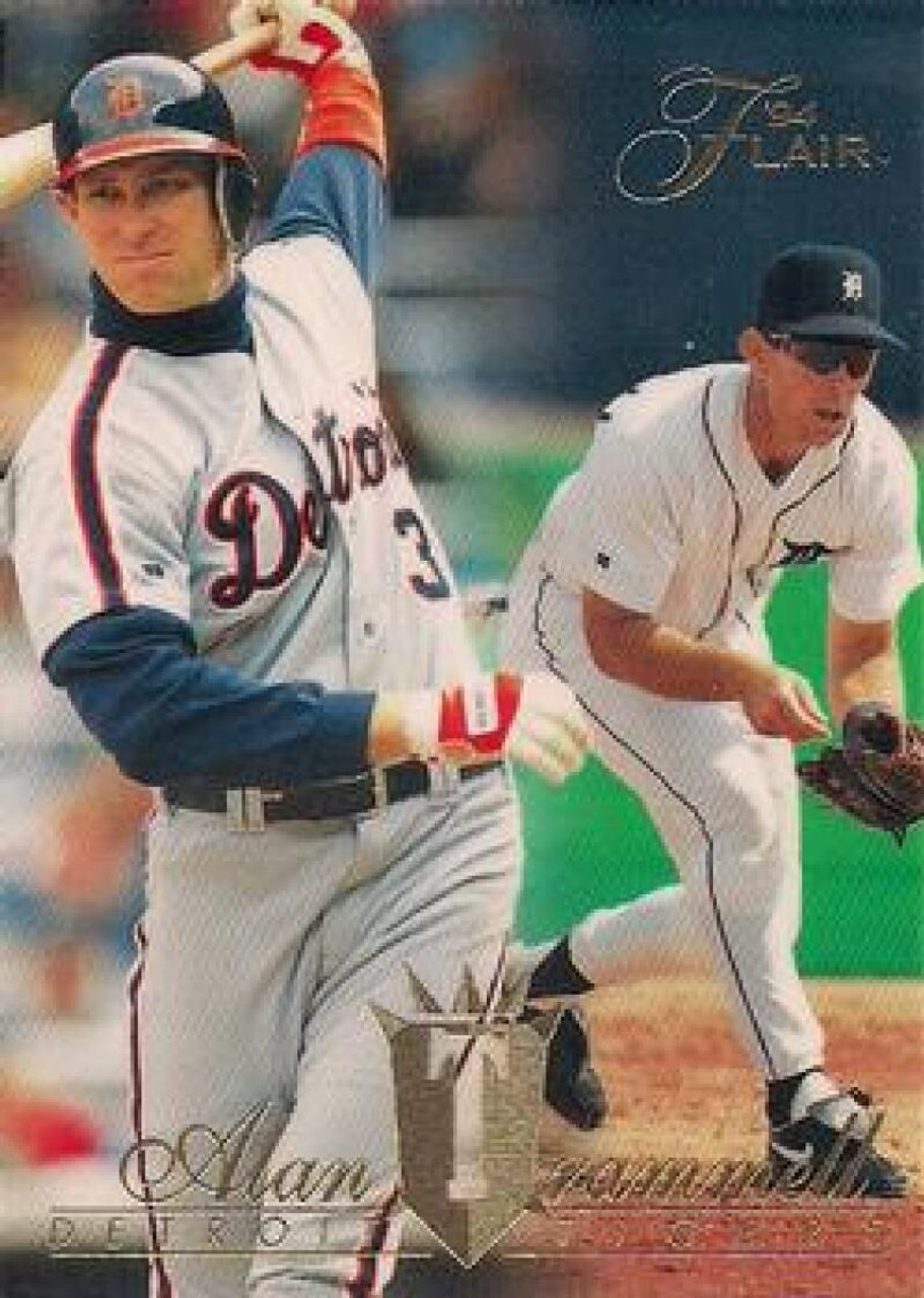 Detroit Tigers Alan Trammell Autographed 1996 Tigers Game Program