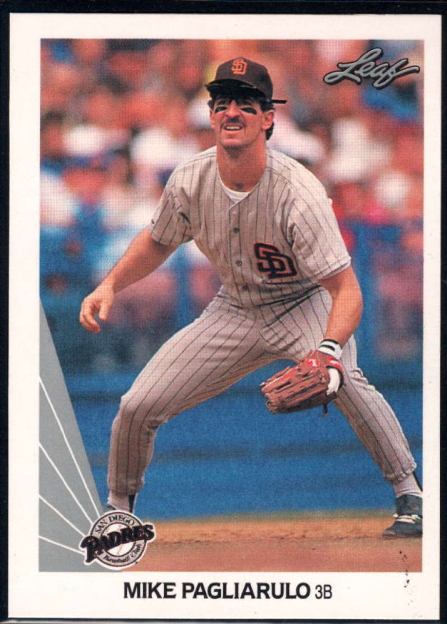 1990 Upper Deck #329 Mike Pagliarulo VG San Diego Padres - Under