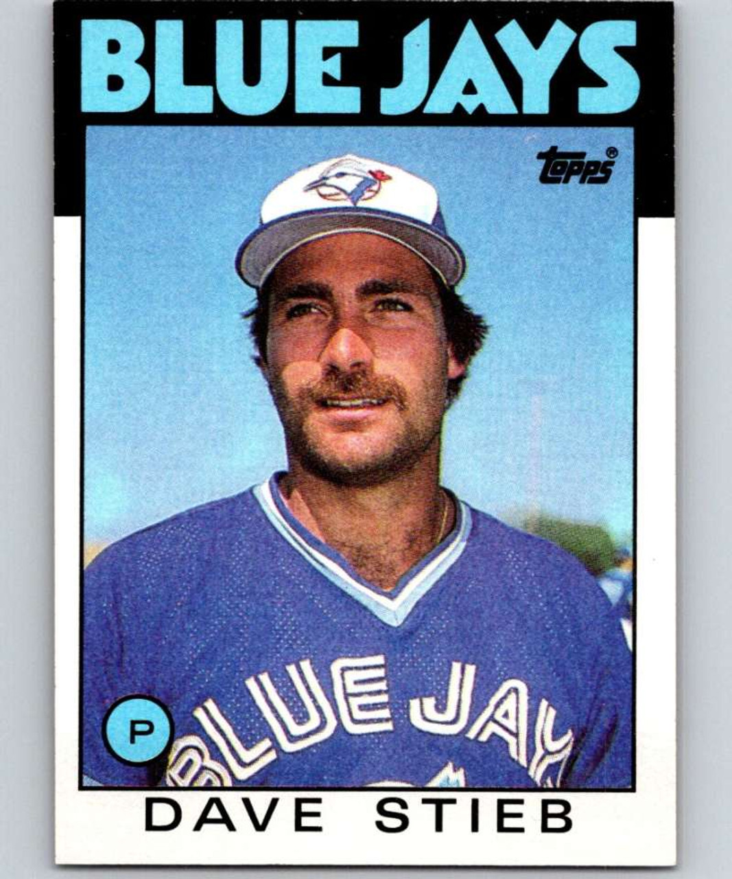 Dave Stieb autographed Jersey (Toronto Blue Jays)