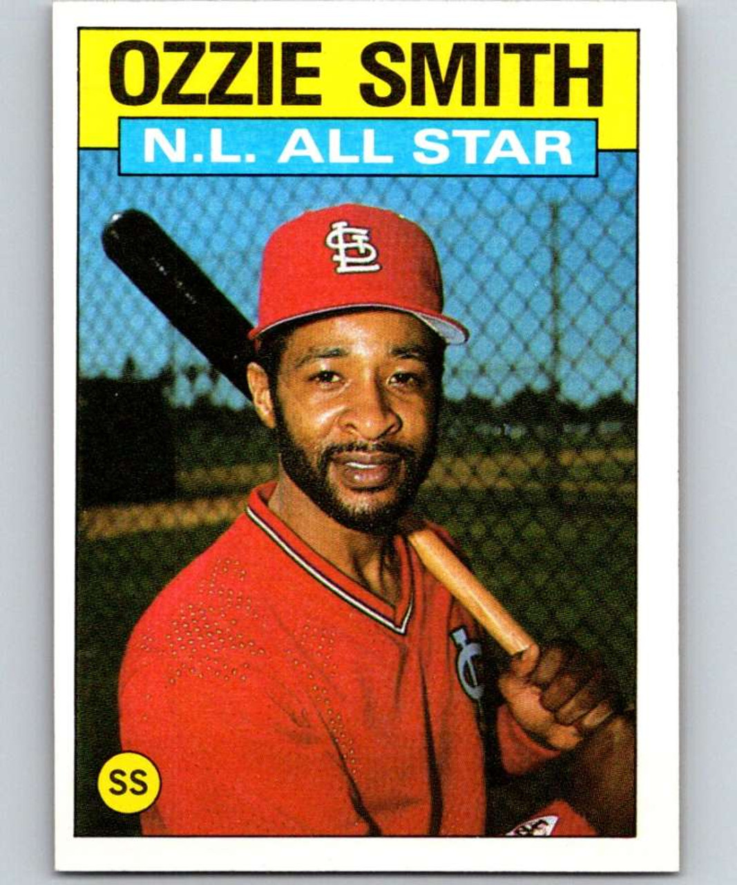 Ozzie Smith 1990 Collect-a-Books Major League Baseball HOF St