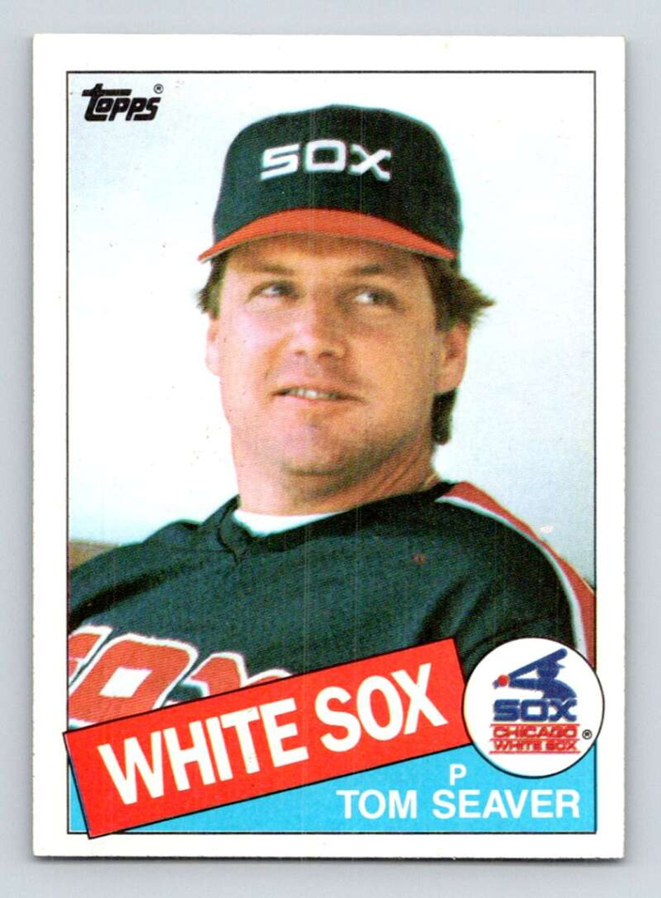 1985 Donruss #424a Tom Seaver ERR VG Chicago White Sox