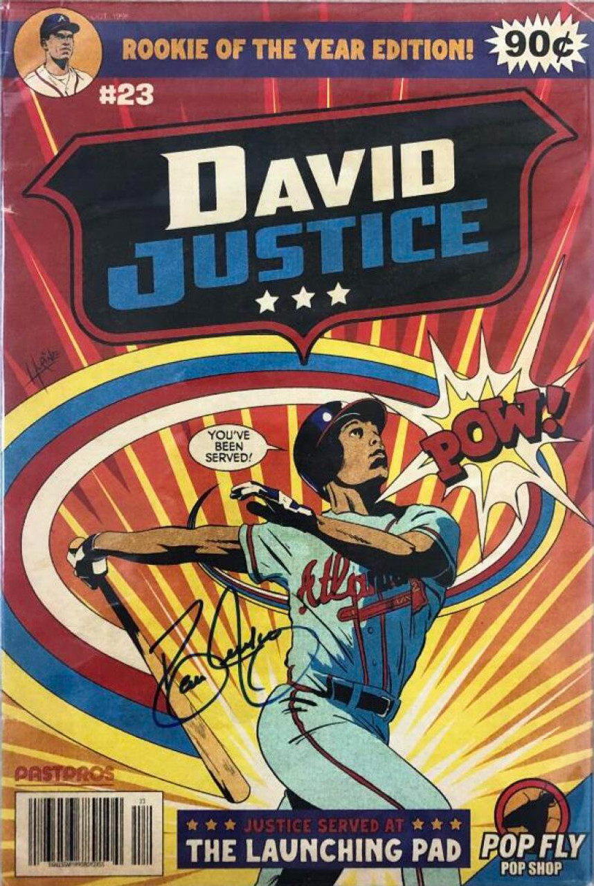 David Justice - Pop Fly Pop Shop Daniel Jacob Horine Comic Book