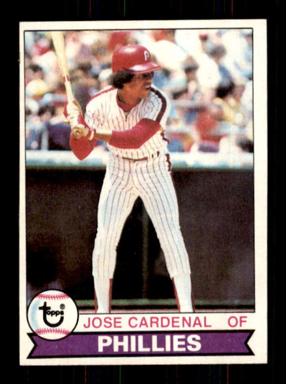 1979 Topps #317 Jose Cardenal VG Philadelphia Phillies - Under the