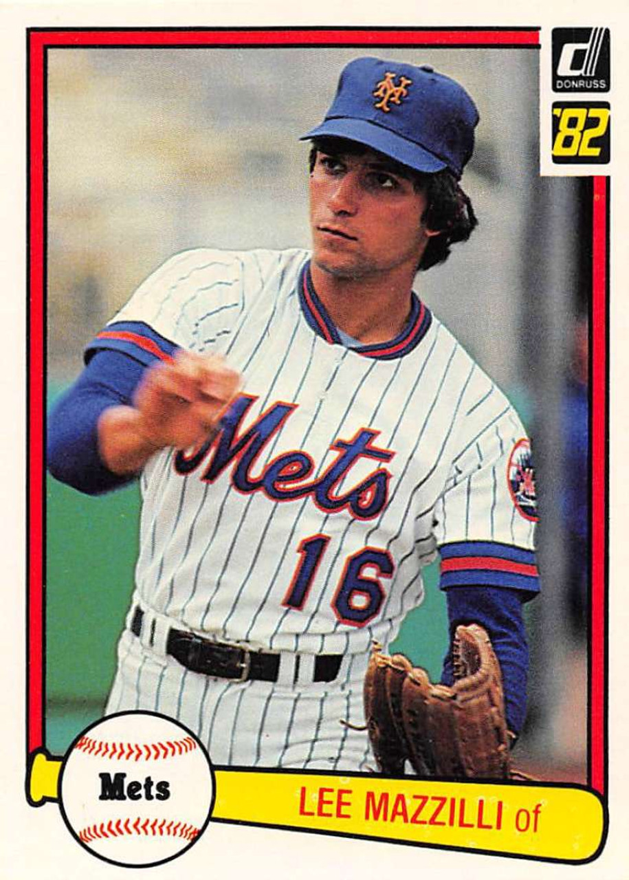 Lee Mazzilli Signed 1982 Donruss #49 Baseball Card NY Mets Pirates