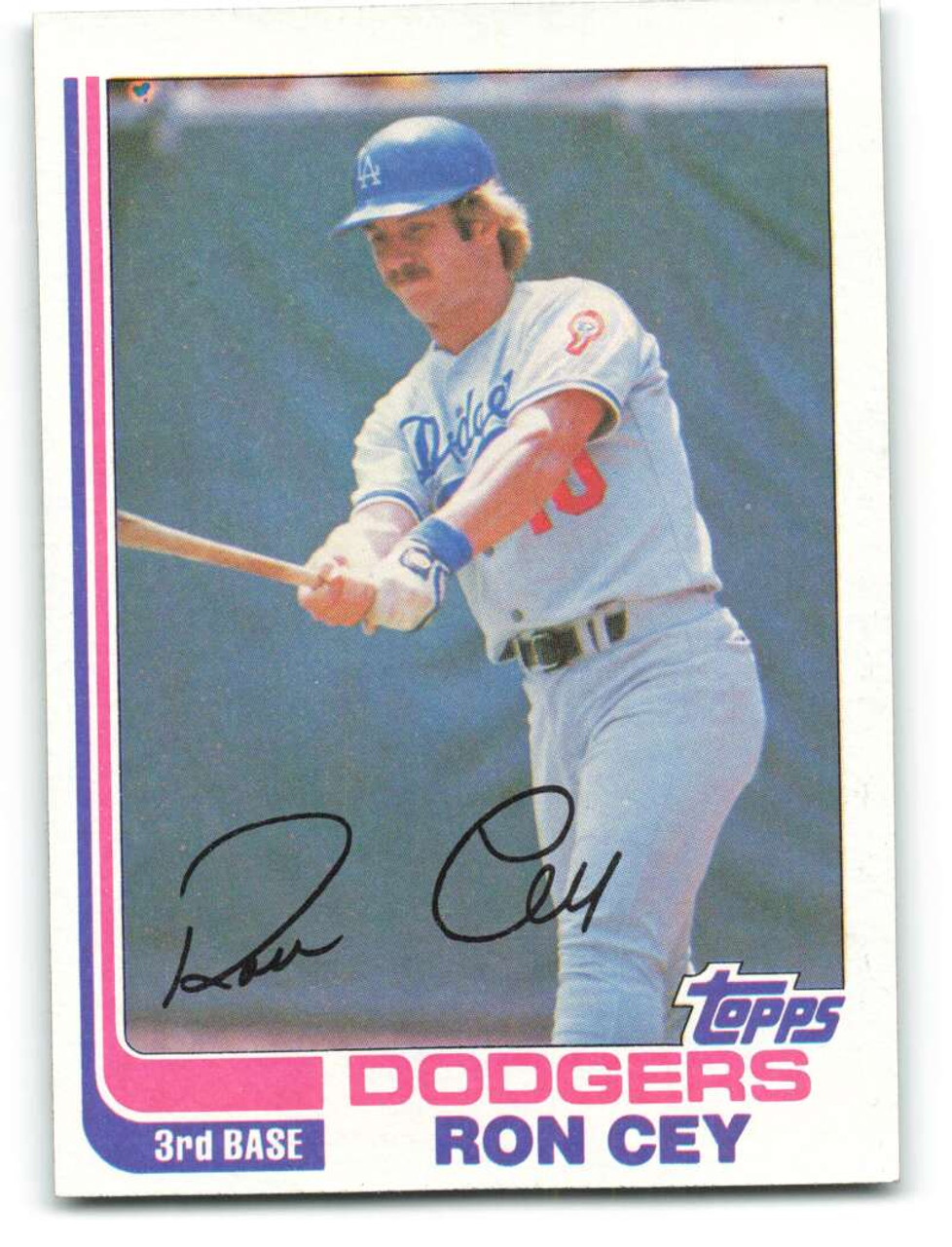 1981 Topps & Topps Traded Ron Cey