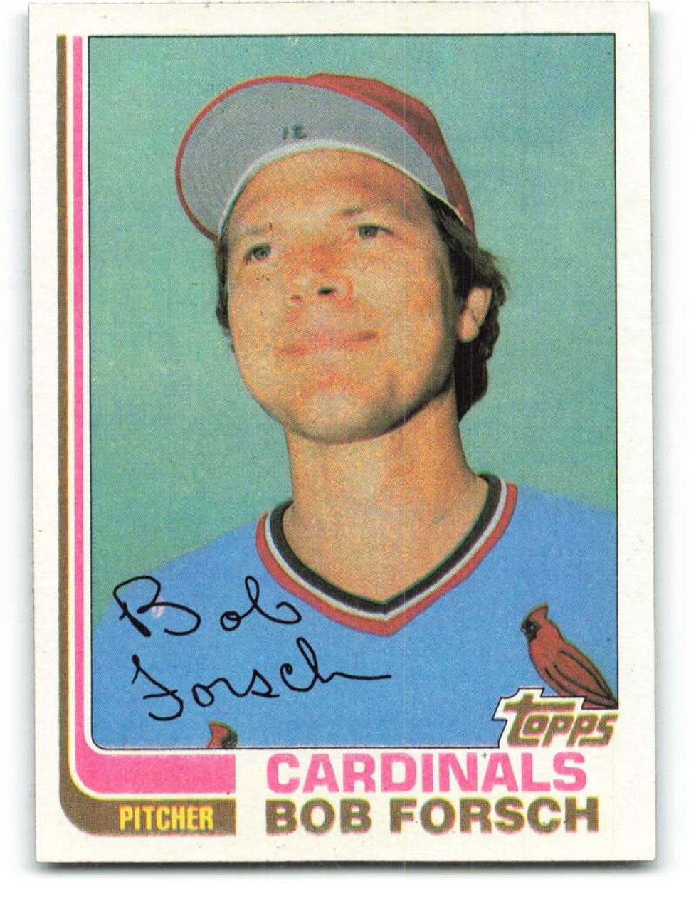 1984 Topps #75 Bob Forsch VG St. Louis Cardinals - Under the Radar Sports