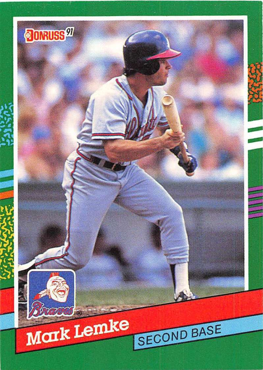 1994 Donruss #147 Mark Lemke VG Atlanta Braves - Under the Radar Sports