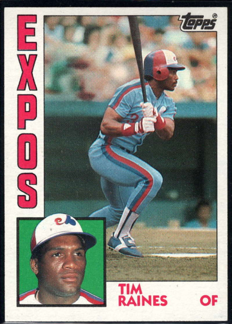 1984 Topps #370 Tim Raines VG Montreal Expos - Under the Radar Sports
