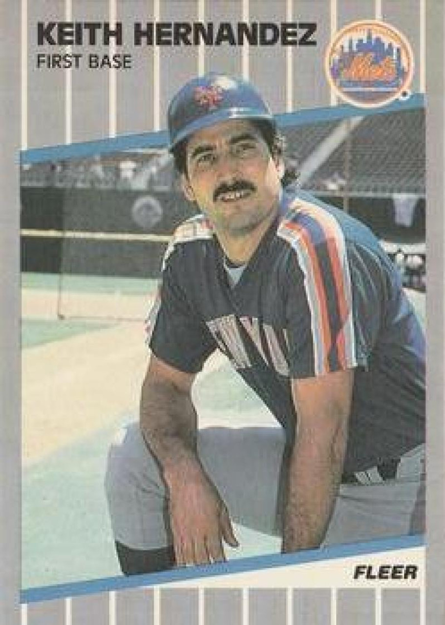 Keith Hernandez - Mets #84 Fleer 1986 Baseball Trading Card