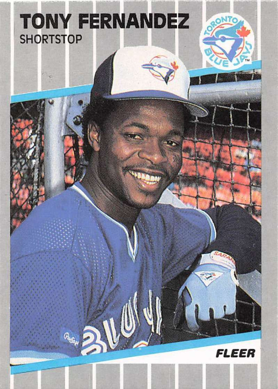  1989 Score Baseball #57 Tony Fernandez Toronto Blue