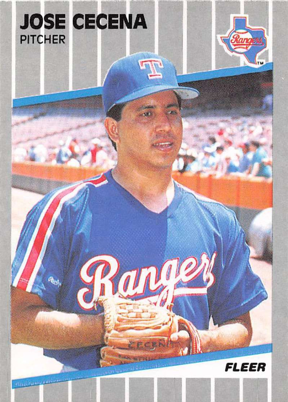 Jose Guzman autographed Baseball Card (Texas Rangers) 1988