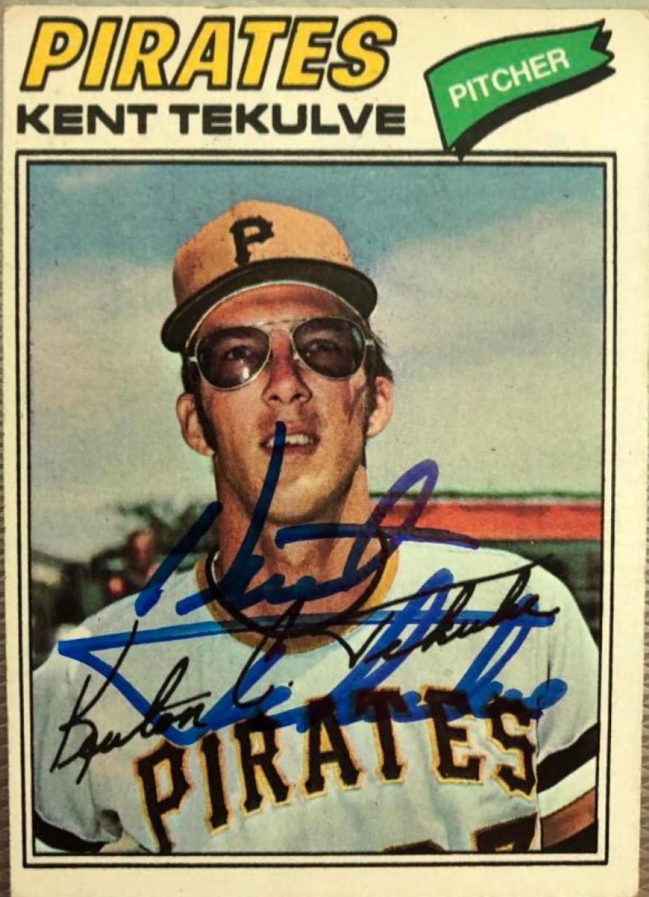 Kent Tekulve Autographed 1977 Topps #374 - Under the Radar Sports