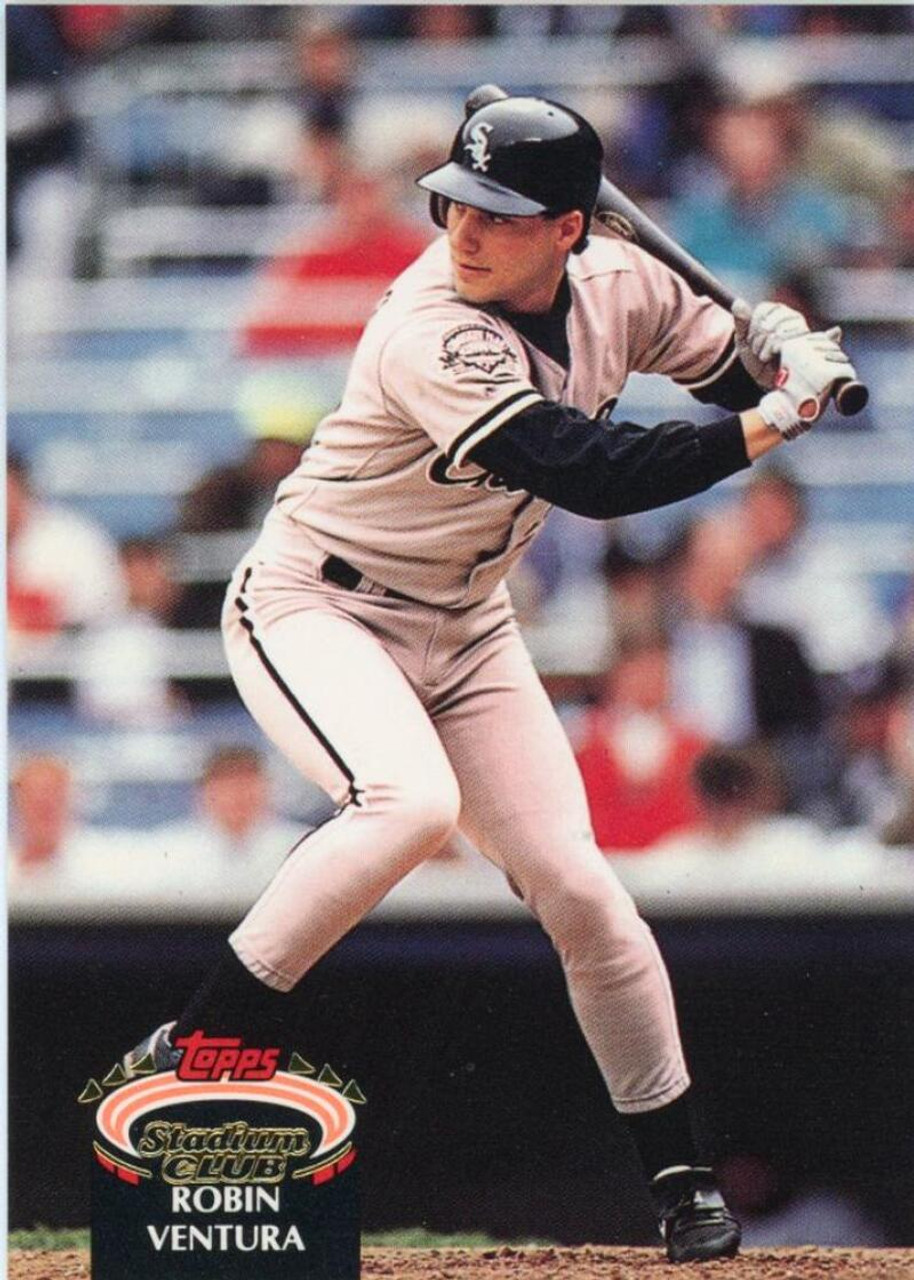 1992 Stadium Club #70 Robin Ventura VG Chicago White Sox - Under