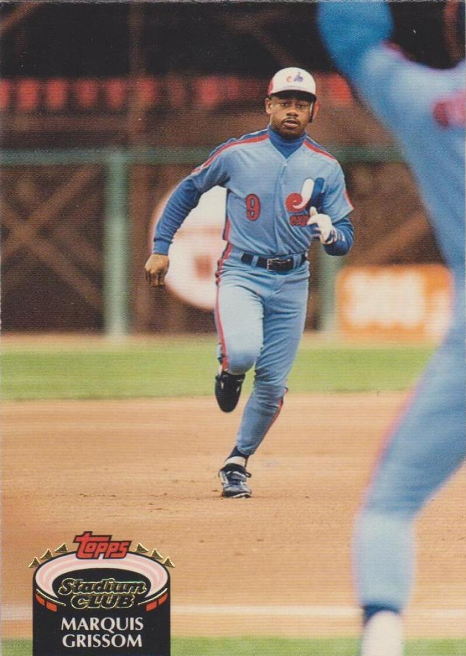 1992 Stadium Club #120 Marquis Grissom VG Montreal Expos - Under the Radar  Sports