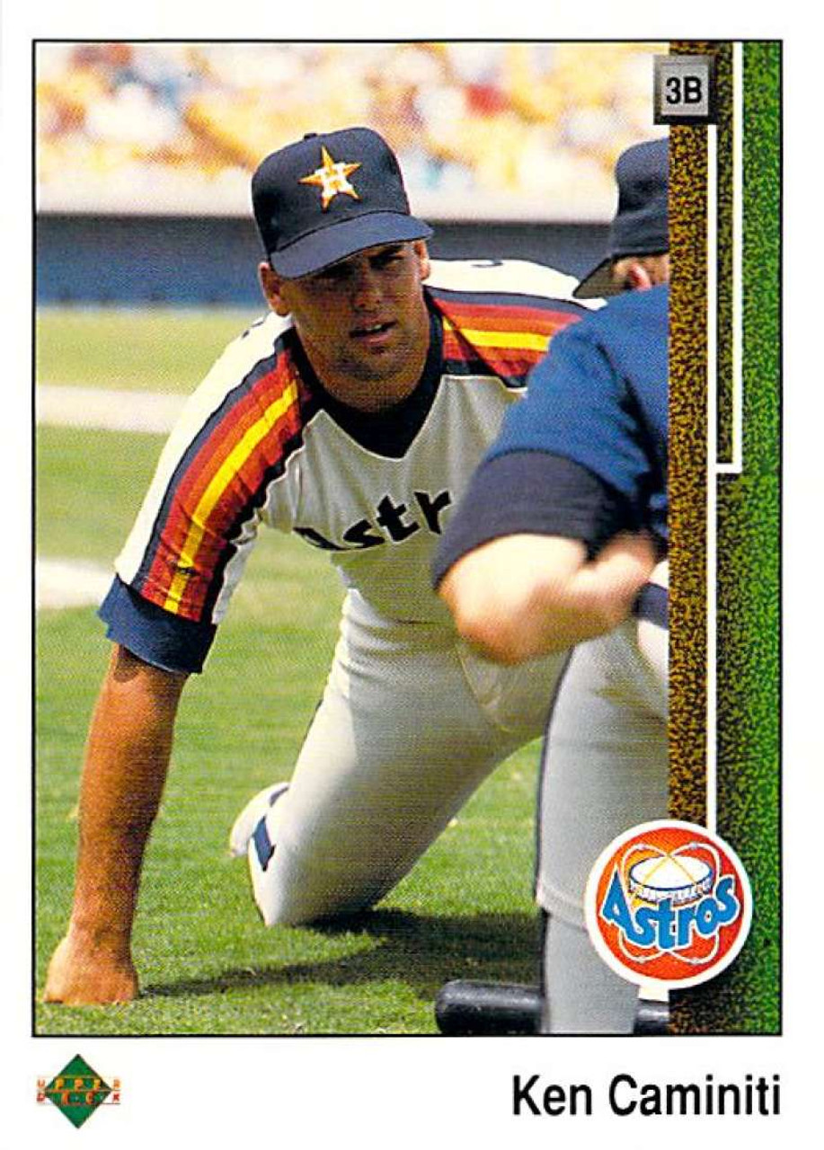 1989 Upper Deck #141 Ken Caminiti VG Houston Astros - Under the Radar Sports