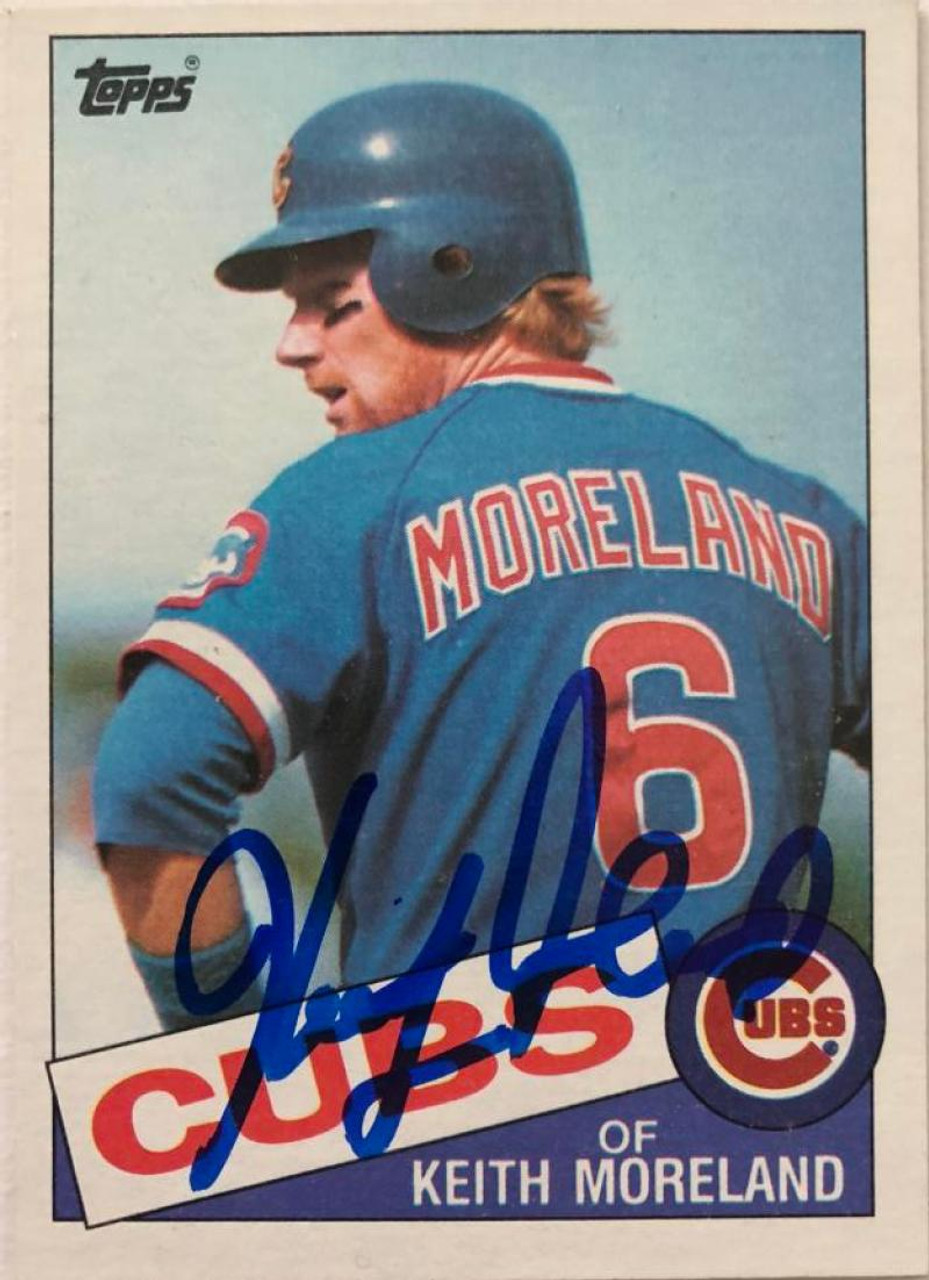 1985 Topps #538 Keith Moreland VG Chicago Cubs - Under the Radar Sports