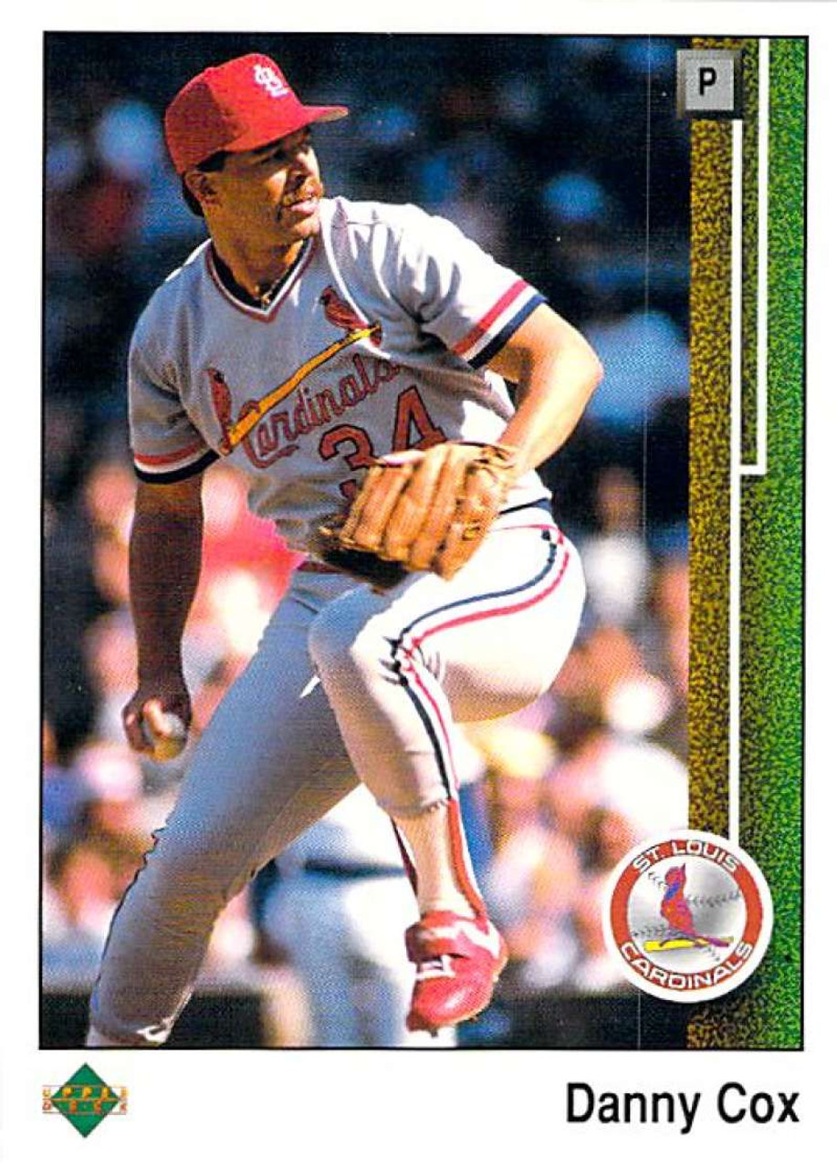 1985 Topps #499 Danny Cox VG St. Louis Cardinals - Under the Radar Sports