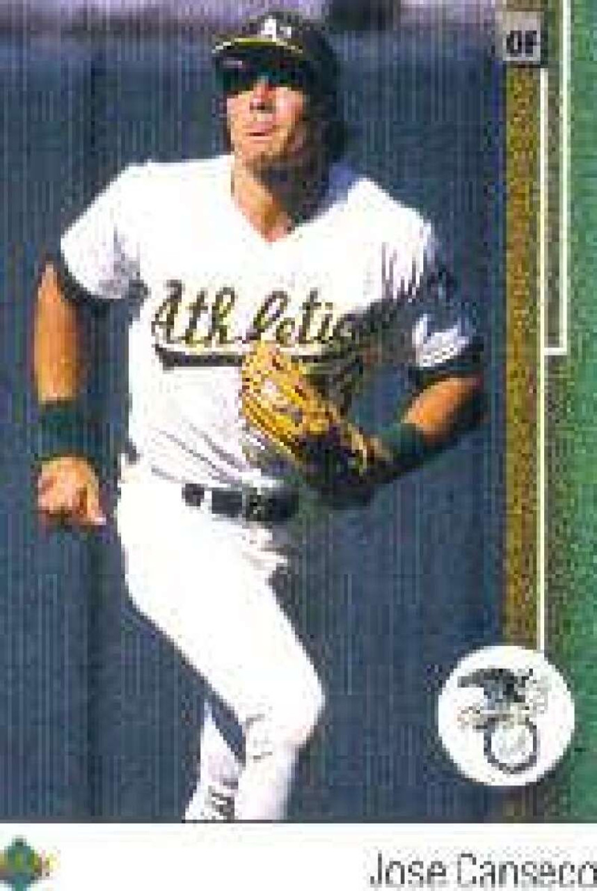 Jose Canseco Signed 1989 Upper Deck Baseball Card - Oakland A's