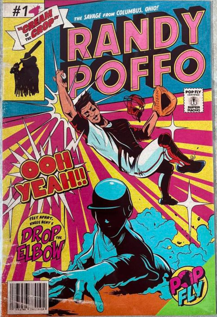 Randy Poffo (Macho Man Randy Savage) - Pop Fly Pop Shop Daniel Jacob Horine  Comic Book Art LE/376